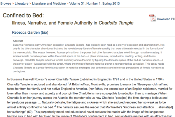 Charlotte temple essay 07 image