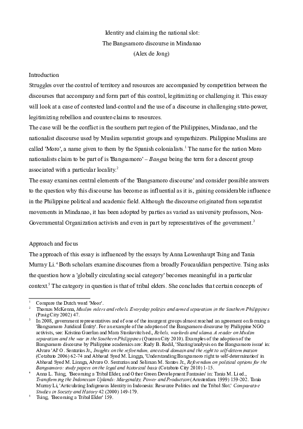 Bangsamoro basic law advantages and disadvantages image