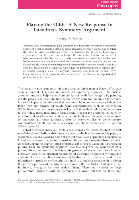 Lucretius written works picture