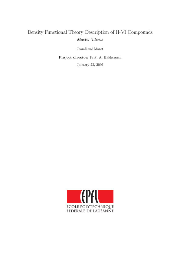 DENSITY FUNCTIONAL THEORY THESIS PDF visual data 6