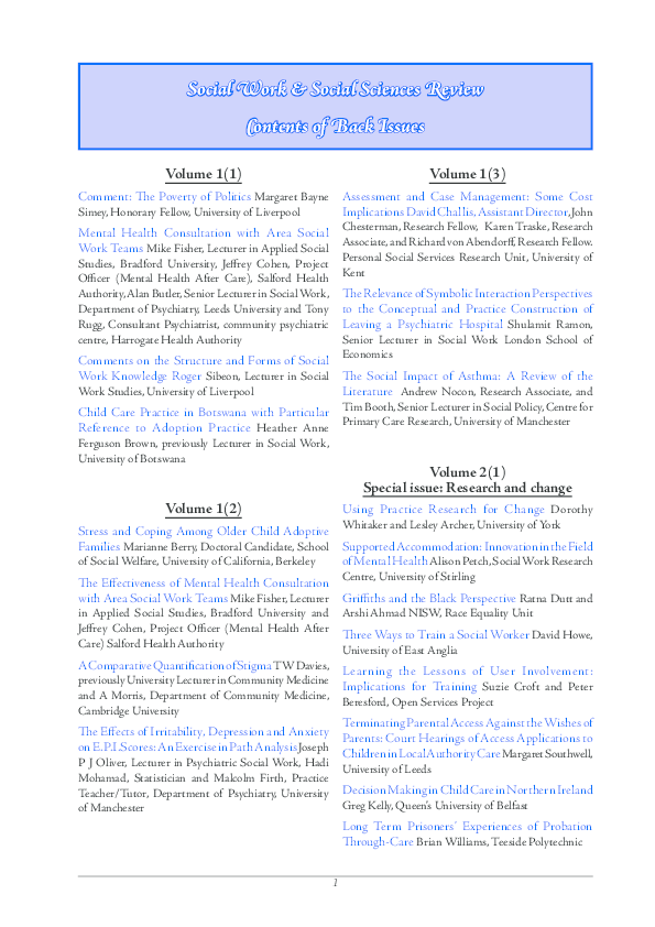 Kinship care thesis picture