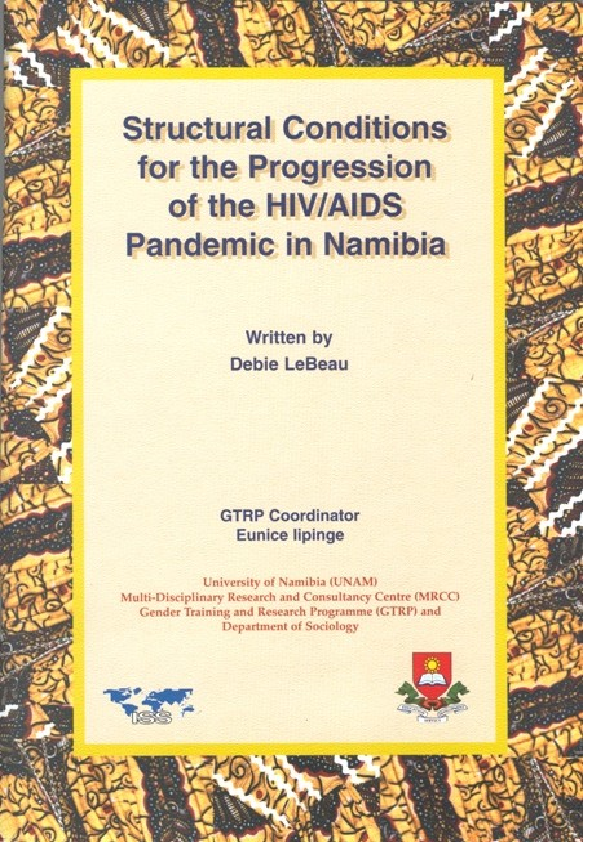 (DOC) Structural Conditions for the Progression of the HIV/AIDS ...