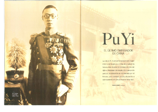 Pdf Pu Yi El Ultimo Emperador De China Daniel Goma Academia Edu
