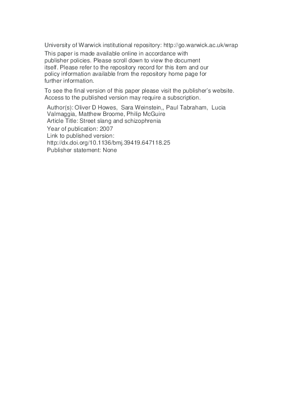 Referring to an individual as a person with schizophrenia as opposed to image