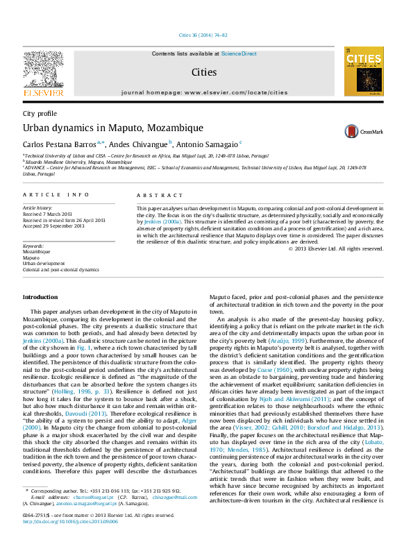 Urban dynamics essay 08 picture