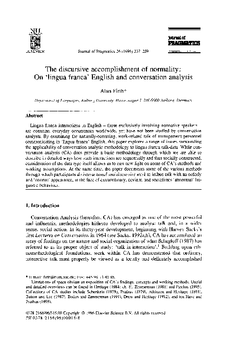 Lingua franca nova picture