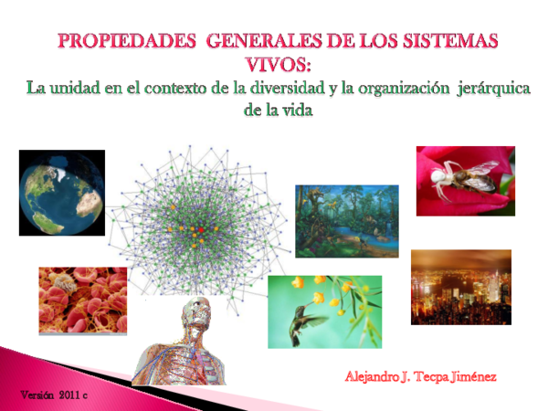 (PDF) PROPIEDADES GENERALES DE LOS SISTEMAS VIVOS Tecpa 2011 c