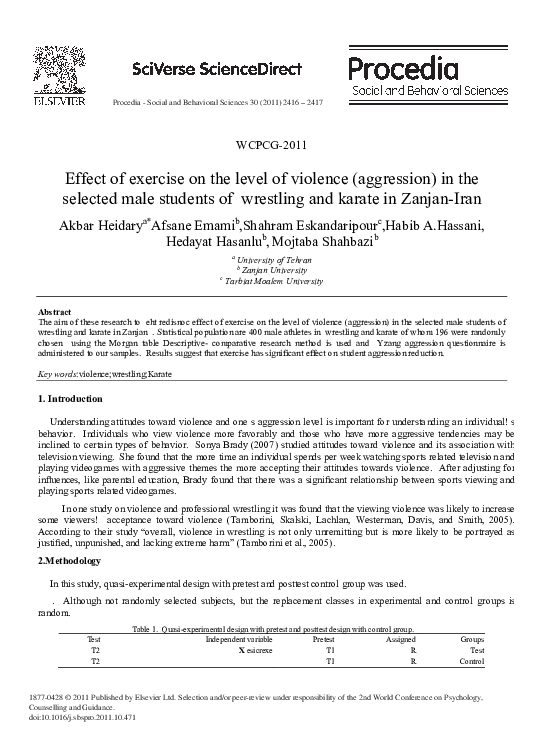 (PDF) Procedia Social and Behavioral Sciences