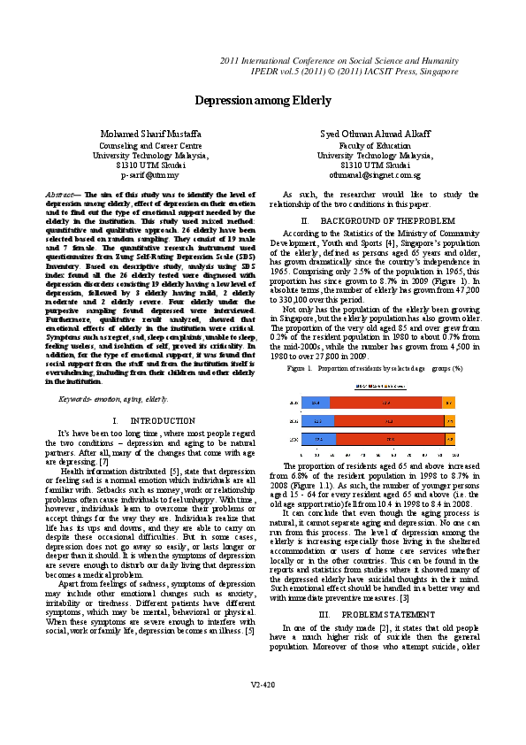 Depression elderly essay 05 picture
