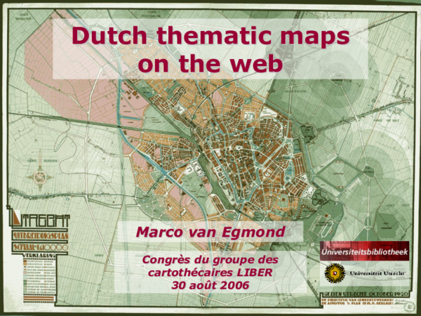 (PPT) Dutch thematic maps on the web
