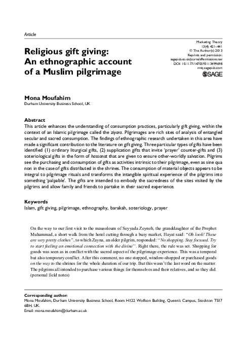 Ethnographic essay outline image