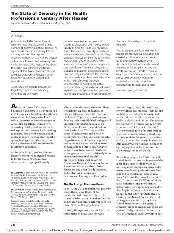 Flexner report essay image