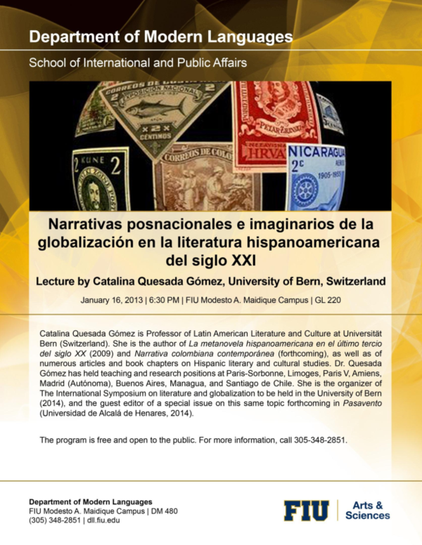 (PDF) Narrativas posnacionales e imaginarios de la globalización en la