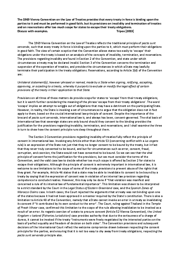 Vienna convention essay image