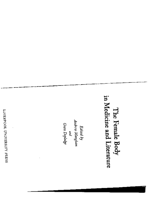 (PDF) Monstrous Issues: The Uterus as Riddle in Early Modern Medical Texts