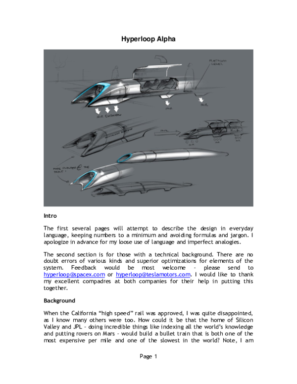 Hyperloop speed image