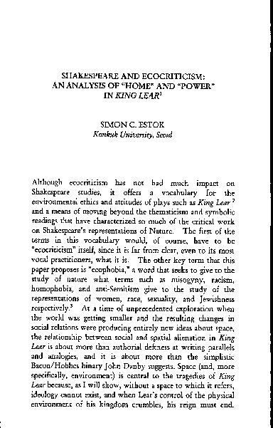 Ecocriticism theory pdf image