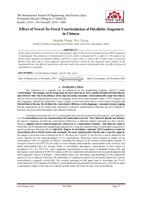 ミュージック globe special live -genesis of next- PDF) The International Journal of Engineering and Science