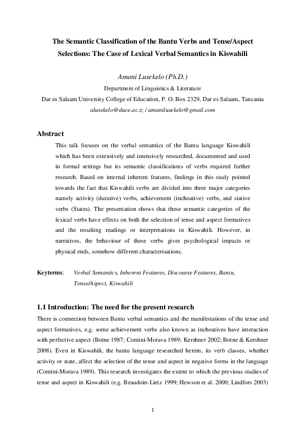 Lexical semantics pdf image