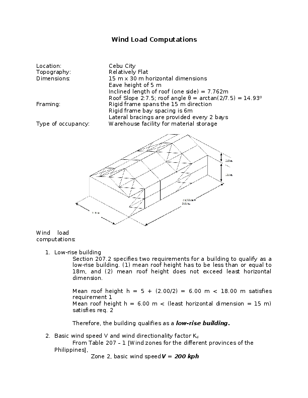 (DOC) Wind Load Computations