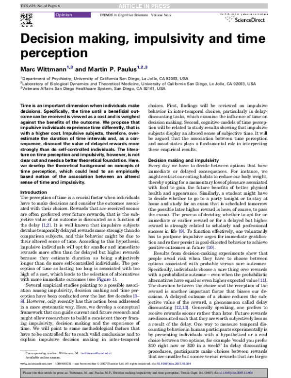 Impulsivity vs impulsiveness image