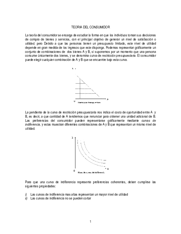 Teoria del consumidor pdf