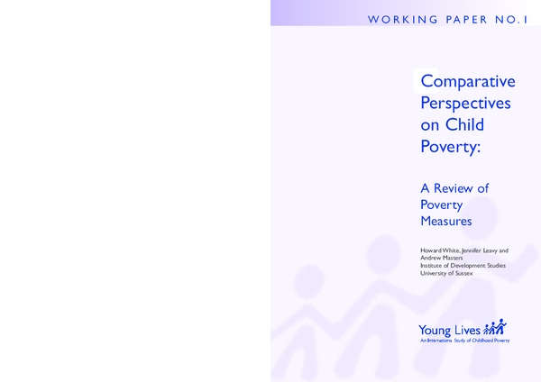 (PDF) Comparative Perspectives on Child poverty: a review of poverty ...