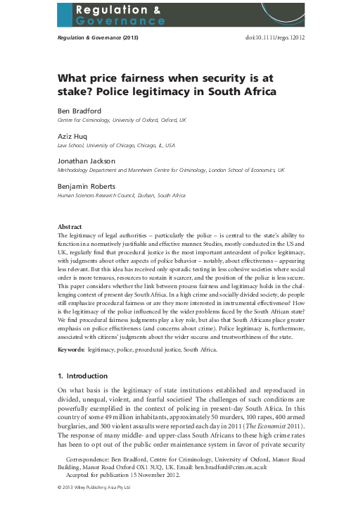 Police legitimacy examples image