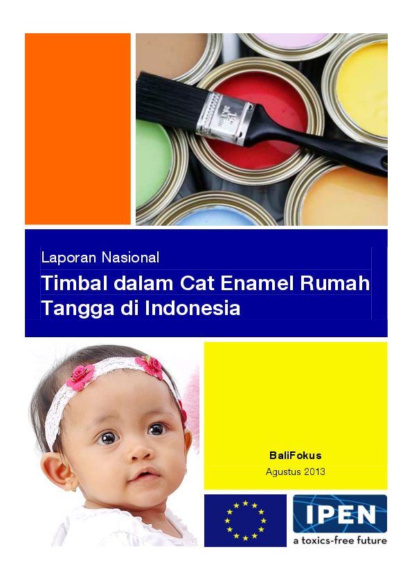 (PDF) Timbal dalam Cat Enamel Rumah Tangga di Indonesia Putu Agus