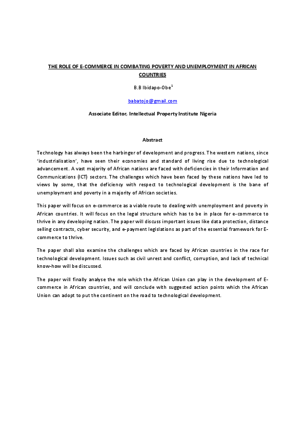 Unemployment essay introduction image