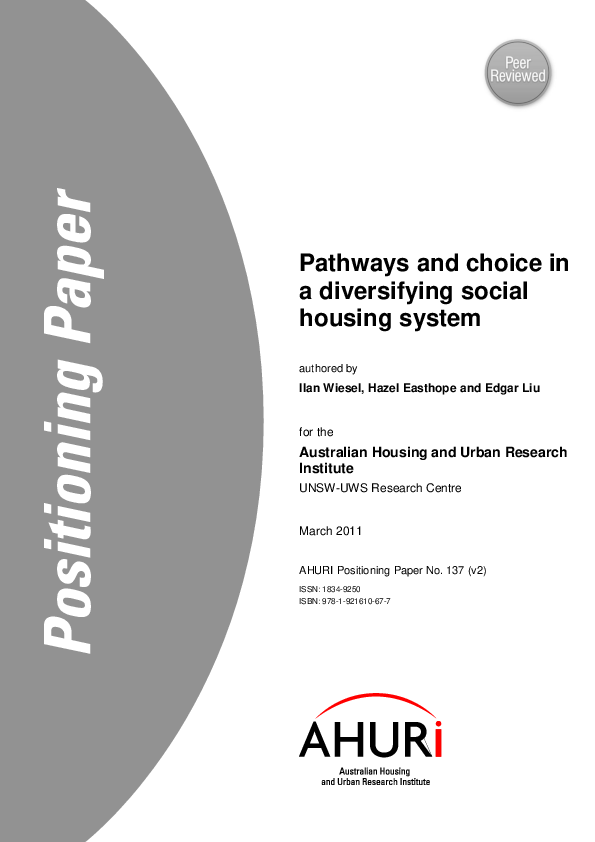 (PDF) [open access] Pathways and choice in a diversifying social ...