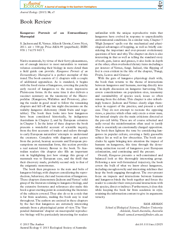 Kangaroo description image