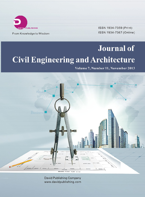 PDF) Issue 11, 2013 Journal of Civil Engineering and Architecture