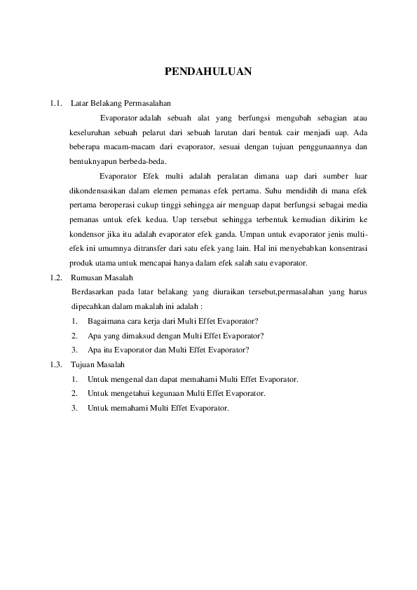 Multi effect Evaporator Anggifo They Academia.edu