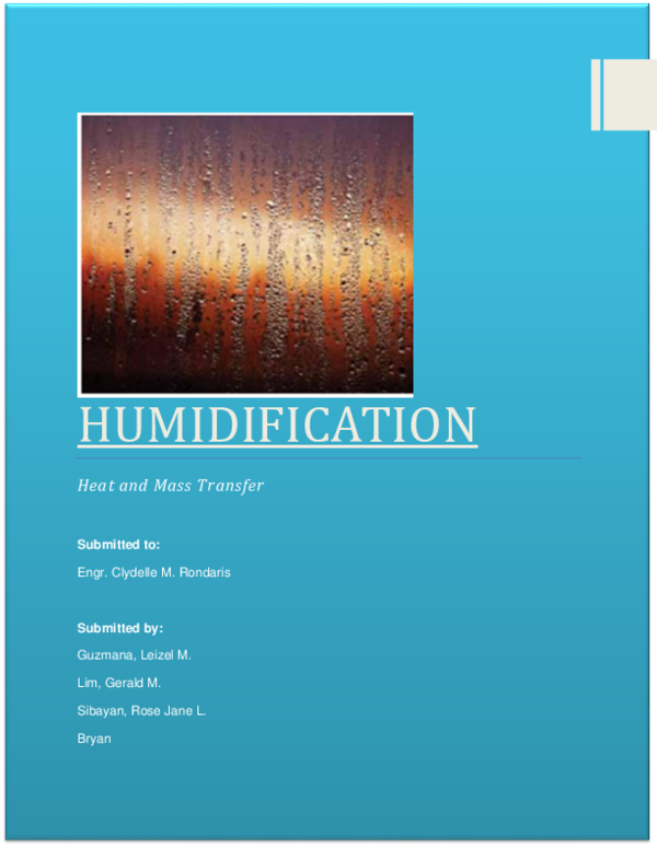 (DOC) HUMIDIFICATION