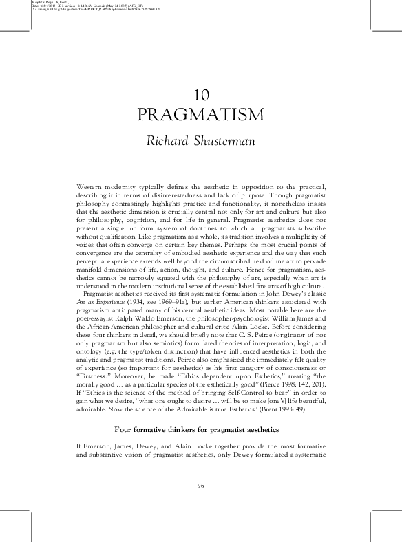 What is pragmatism pdf image