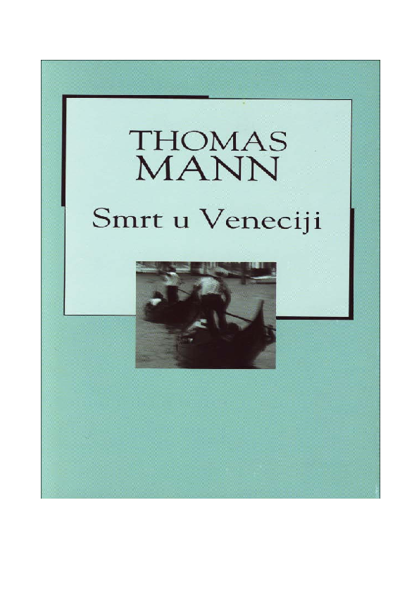 (PDF) 93153637-Thomas-Mann-Smrt-u-Veneciji
