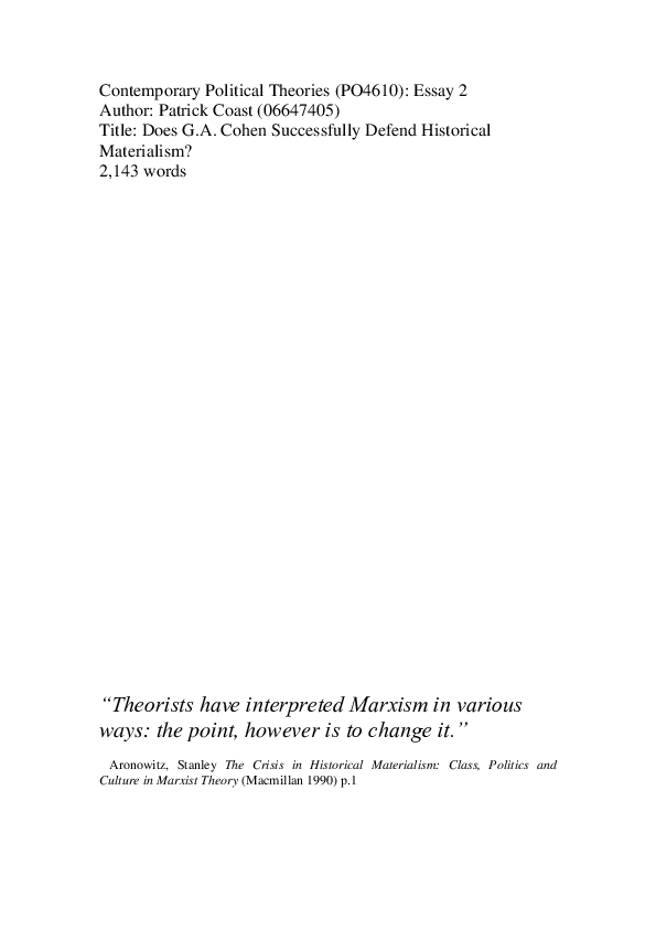 Materialistic self essay picture