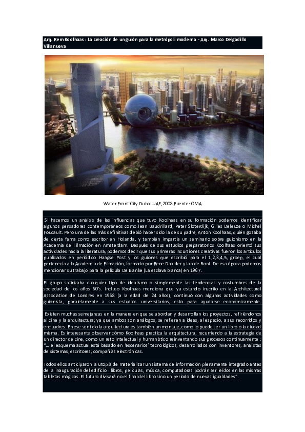PDF delirio de nueva york rem koolhaas resumen PDF Télécharger Download