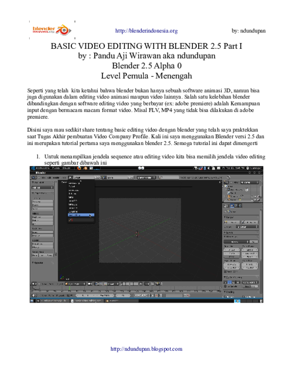 (PDF) Basic video editing part 1 arby bang Academia.edu