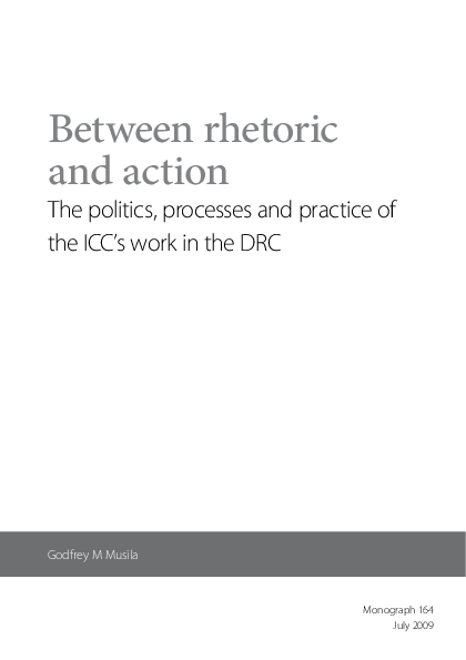 (PDF) Book: Between Rhetoric and Action: The Politics, Processes and ...