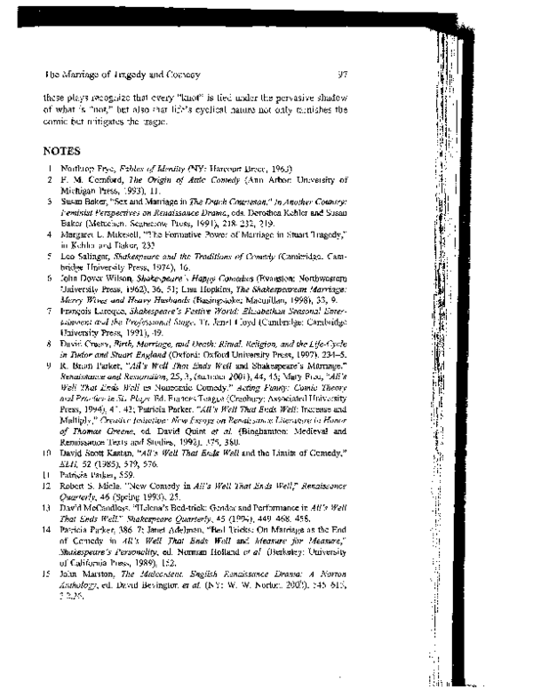 (PDF) All's Well That Ends Well and the Art of Retrograde Motion Deanne Williams Academia.edu