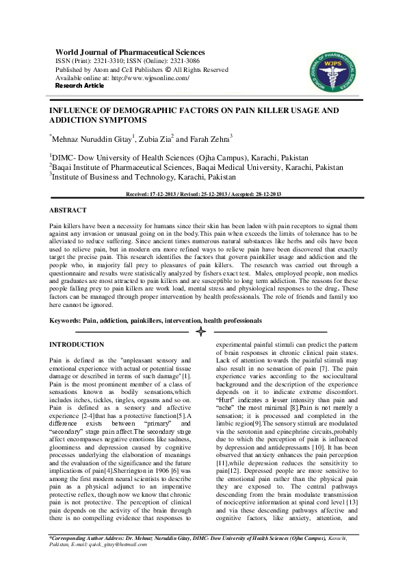 Pain killers essay 05 image