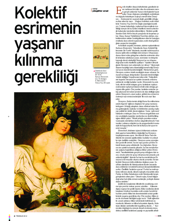 Barbara Ehrenreich "Sokaklarda Dans & Kolektif Eğlencenin Bir Tarihi" PDF