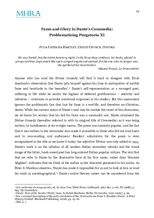 Purgatorio essay 06 picture