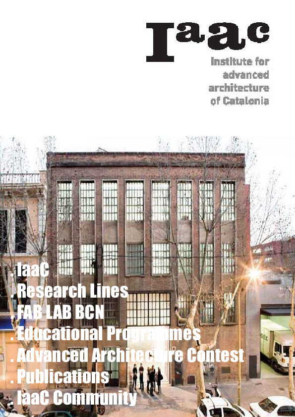 (PDF) Presentation iaac