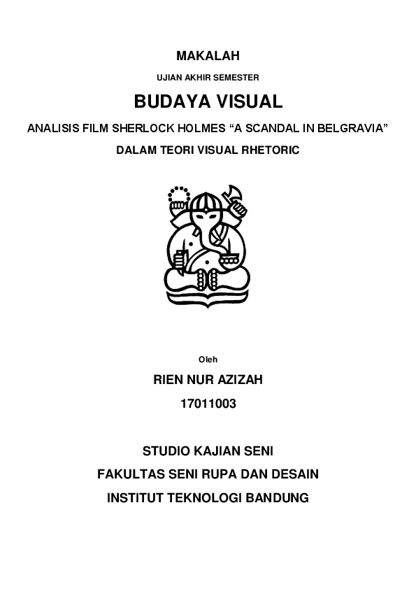 Contoh Makalah Analisis Film Dikdasmen