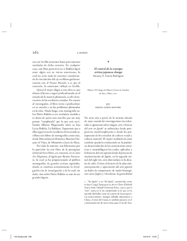 (PDF) Reseña al libro 