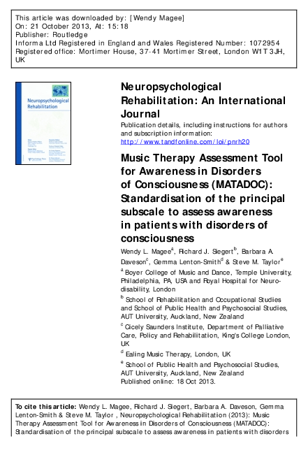 (PDF) Magee et al 2013 MATADOC