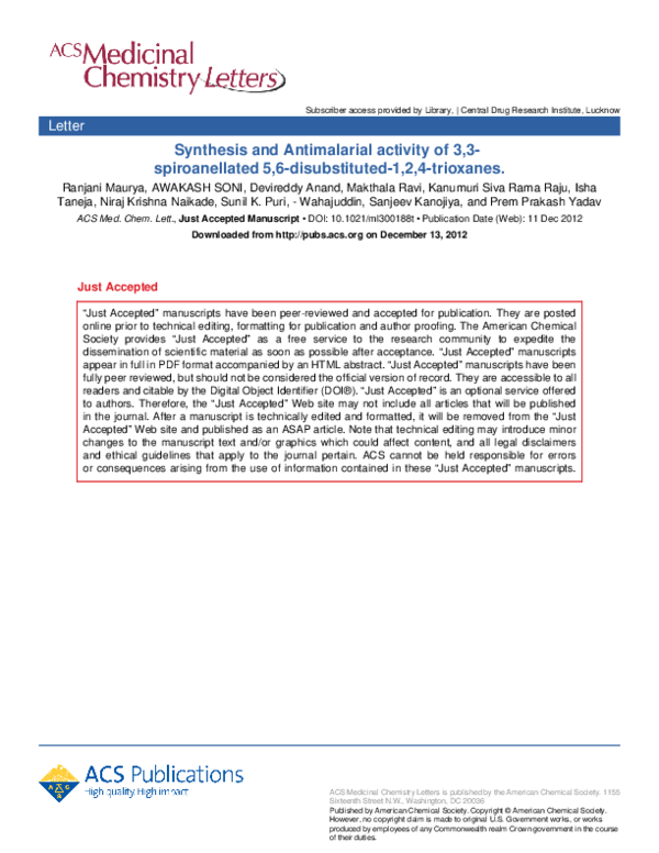 Thesis on antimalarial 05 picture